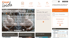 Desktop Screenshot of casalloiola.org